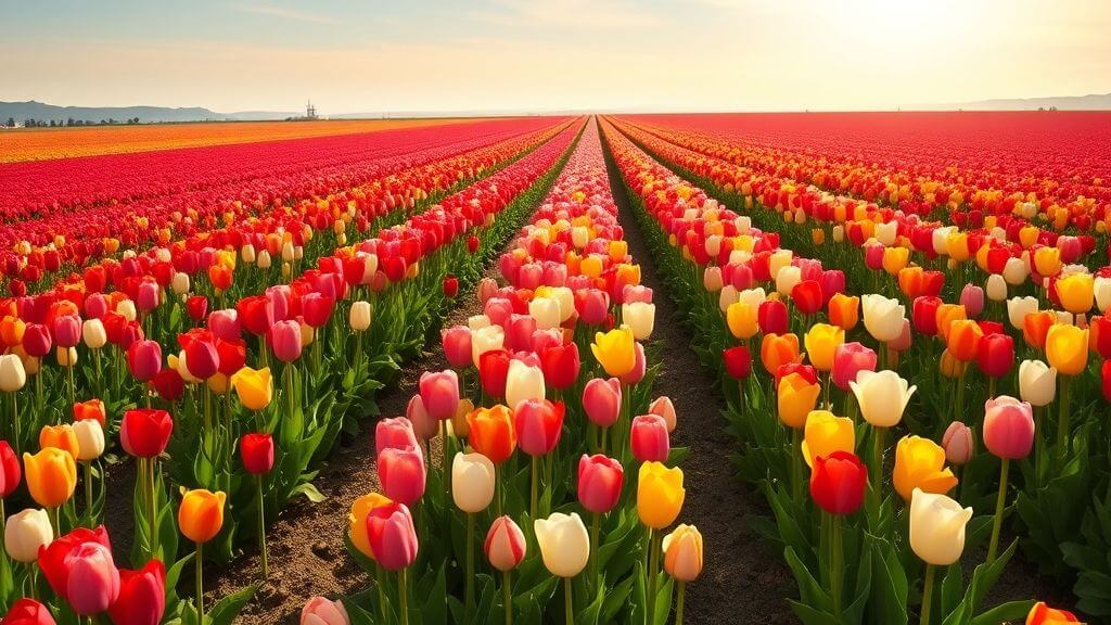 Tulip fields